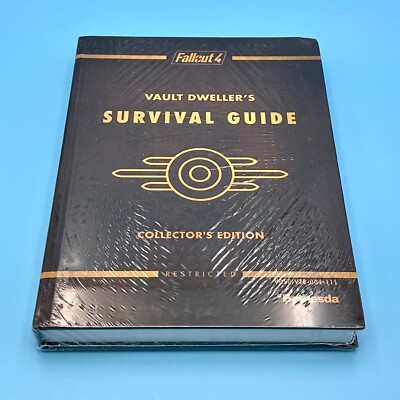 Fallout 4 Collector's Edition Vault Dweller Survival Strategy Guide Map ...