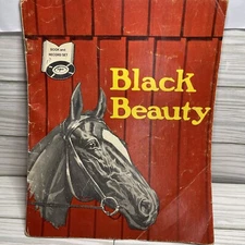 Vtg Black Beauty Paperback Book 1970 Educational Reading Service Horse No Record