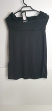 Nasty Gal  Ruffle Me Up  Mini Dress Black  B.N.W.T  Size 6