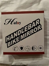 Hafny NEW Handlebar Bike Mirror, HD,Blast-resistant, Glass Lens, HF-MR095