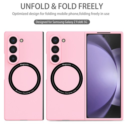 For Samsung Galaxy Z Fold6 5 4 3 Magnetic Wireless Charging Shockproof Slim Case - Photo 79 sur 82