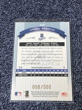 2002 Donruss Classics Significant Signatures /500 Angel Berroa #124 Auto
