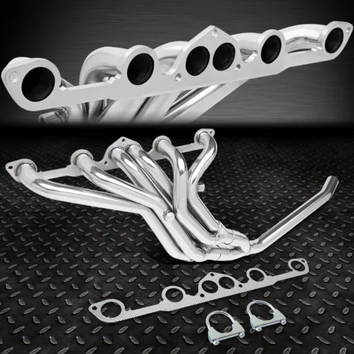  Stainless Round Exhaust Header Manifold For 77-83 Nissan/Datsun 280Z 280ZX L28E - Picture 1 of 9