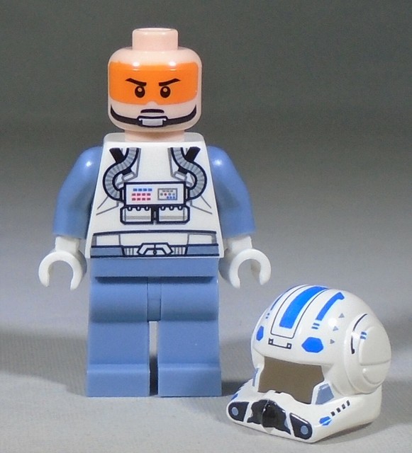 LEGO Star Wars Captain Jag Minifigure 8088 SW0265 Arc 170 Starfighter for sale online eBay