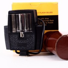  Vintage Kodak Ektamite Flashholder NOS for AG-1 Flash Bulbs  Box 