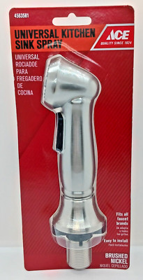 Ace Universal Faucet Pull-Out Spray Brushed Nickel #4563581