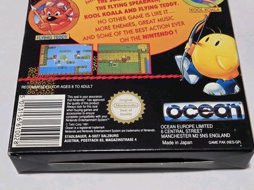 The Newzealand Story NES Nintendo Entertainment System Original 1991 PAL B - Picture 10 of 15