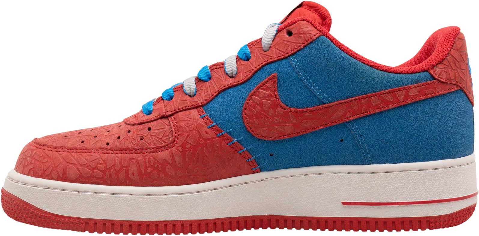 Nike Air Force 1 Photo Blue Hyper Red