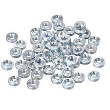 Self -Clinching Nuts,#4-40x2.54mm Carbon Steel Rivet Nut Fastener 50pcs