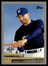 2000 Topps Jose Hernandez Milwaukee Brewers #353