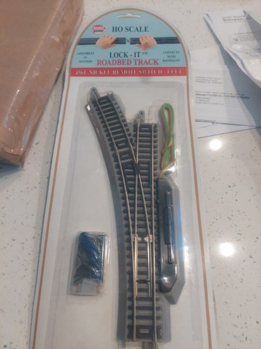 Interruptor remoto modelo Power Roadbed Track HO níquel izquierdo 4561 - nuevo y sellado | Zustand: New