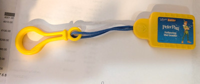 FOLLOW THE LEADER YELLOW CARTRIDGE FOR DISNEY PETER PAN KID CLIPS PLAYER READ