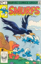 Smurfs #2 VF- 7.5 1983 Stock Image