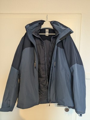 Quechua Decathlon 3 in 1 Jacke Herren 2XL XL Doppeljacke Outdoor Regenjacke Top