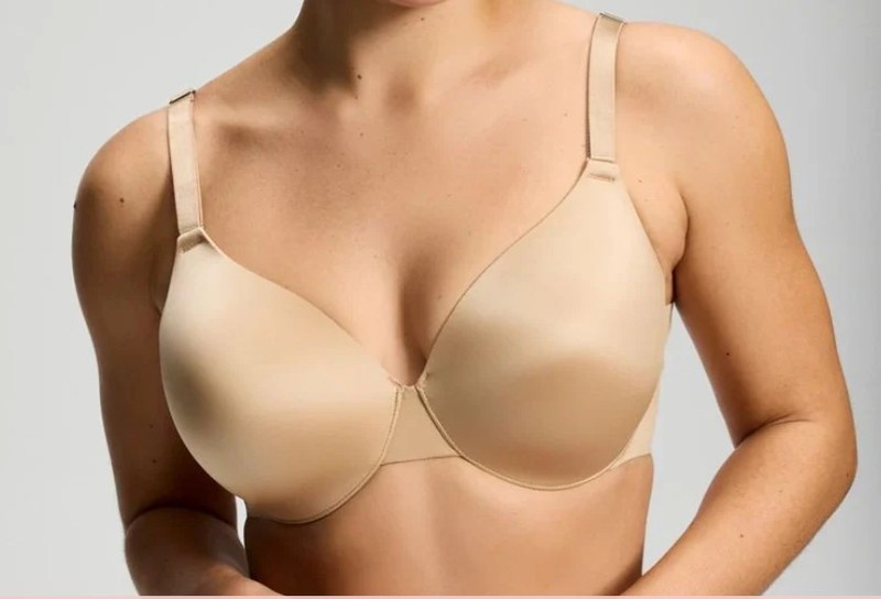 NWT - SOMA 36D Women's Vanishing Back Full Coverage Bra Warm Amber 
