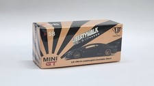 1:64 Mini GT Lamborghini Aventador Black Liberty Walk #58 RHD Diecast
