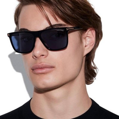 NEW TOM FORD Fletcher Sunglasses TF832 01V AUTHENTIC | eBay