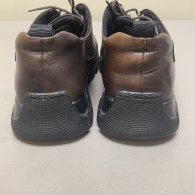 GBX Oxford Platform Shoes Men 10 Brown Leather Y2K Chunky  display picture 3