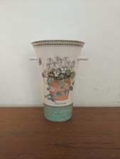 Vintage 1997 Wedgwood - Urnenvase 7"/ 18cm hoch - "SARAH'S GARDEN" Queens Ware