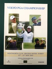 2003 VOLVO PGA CHAMPIONSHIP PROG-6xSIGNATURES-ROSE ROMERO CAMPBELL M, ROCCA, ETC