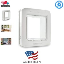 Microchip Pet Door White