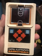 Mattel Electronics Vintage Handheld Basketball Game Tested 1978 Pre-owned WORKS!