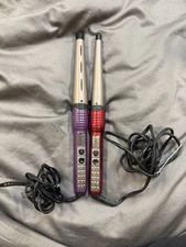 Infiniti Pro by Conair Tourmaline Ceramic Curling Wand Purple