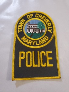 Vintage Cheverly Police Department, located in the Town of Cheverly, Maryland