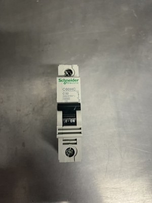 Schneider C60HC 32 Amp Typ B einpoliger MCB-Schutzschalter