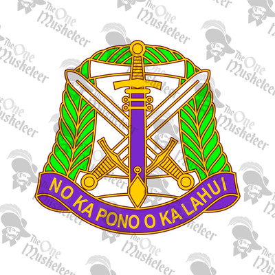322ND CIVIL AFFAIRS BRIGADE DUI- DECAL, QUALITY 3M VINYL
