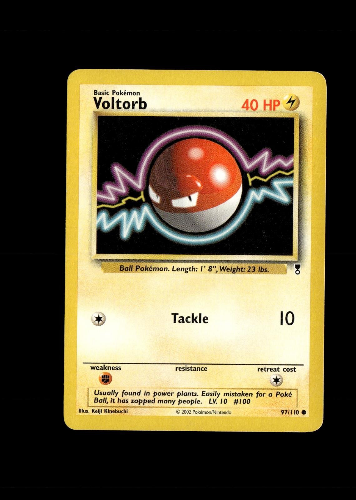Voltorb 97/110 Common Legendary Collection Pokemon Near Mint