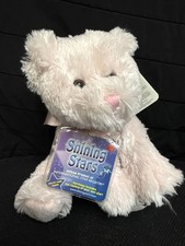 Russ Berrie Shining Stars Pink Bear Brand New With Sealed Code Tag. SMOKE FREE 