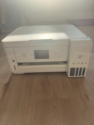 Epson EcoTank ET-2760 Supertank Color Inkjet All-in-One Printer - White