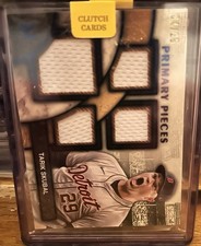 2025 Topps Museum Tarik Skubal Primary Pieces Quad Patch #4/25 Tigers