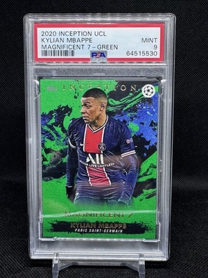 KYLIAN MBAPPE - 2020-21 Topps Inception UEFA Champions League Green /99