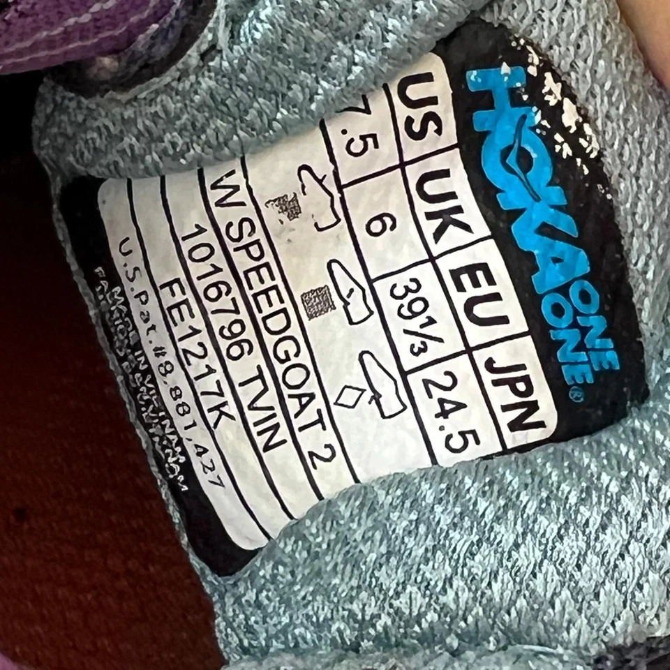 Zapatillas de trail running Hoka Speedgoat 2 para mujer talla US 7,5 Foto 4 de 4