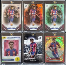 Lamine Yamal Rookie Card Lot - Chrome, Jade Edition & Rare Inserts | Top Zustand