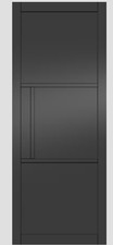 Climadoor Heritage Black 3 Panel Internal Door 838 x 1981 x 35mm