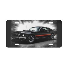1969 Ford Mustang Mach 1 2 License Vanity Plate