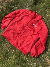 Vtg Coors Beer Coat Jacket Windbreaker Size L Factory Employee Vintage Grail