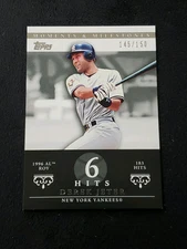 ⚾2007 Topps Moments & Milestones #83-6 Derek Jeter #145/150⚾Near Mint or Better⚾