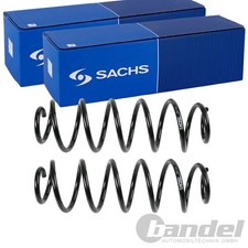 2X SACHS FAHRWERKSFEDERN HINTEN PASSEND FÜR AUDI A3 LINKS+RECHTS
