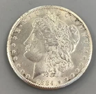 1884 CC Carson City Morgan Silver $1 BU L24504