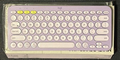Logitech Keyboard K380 Blutetooth Multi-Device Portable Windows Mac Lavender