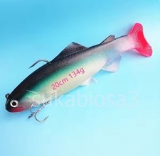 cw007Big Game 3D Plastic Lure Soft Lure Silicone Bait Fishing Artificial Isca