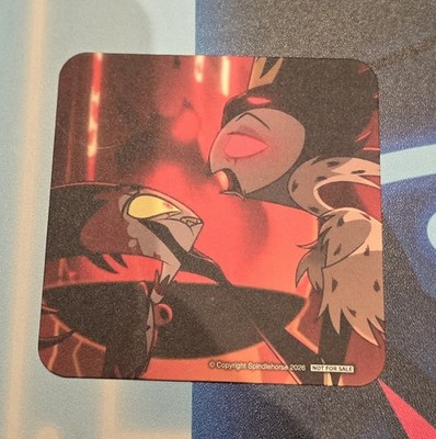 Stolas & Blitzø / Stolitz ~ Helluva Boss Coaster Smile Base Cafe Japan