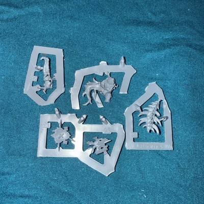 Bits 40K Chaos Marines Daemon Prince Head Tail Tongue Shoulder Icon Nurgle AoS