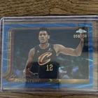 2025 Topps Chrome Basketball RayWave Blue Refractor De'Andre Hunter #73