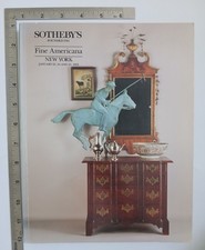 Sothebys Fine Americana 1992 Paperback 1st Auction House Guide