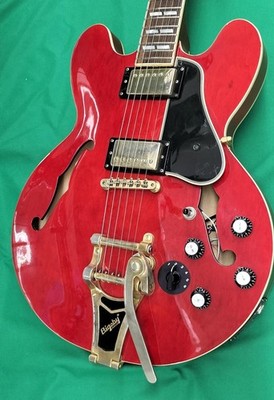 Epiphone DOT ES 345 Semi-Hollow Electric Guitar W/Hard Case Used Product